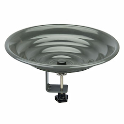 Kingsyard Metal Bird Bath Clamp-On Bird Water Bowl 2 Kingsyard Metal Bird Bath Clamp-On Bird Water Bowl 2