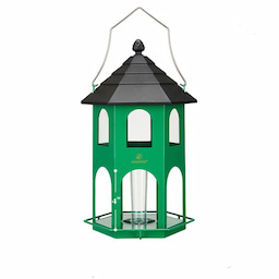 Kingsyard Weatherproof Metal House Bird Feeder 5 Kingsyard Weatherproof Metal House Bird Feeder 5