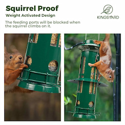 Kingsyard Squirrel Proof Pro Bird Feeder 5 Kingsyard Squirrel Proof Pro Bird Feeder 5
