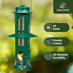 Kingsyard Squirrel Proof Pro Bird Feeder 7 Kingsyard Squirrel Proof Pro Bird Feeder 7