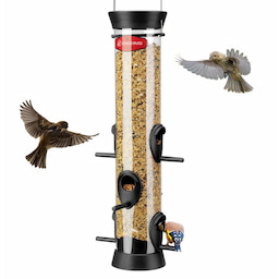 Kingsyard Extra Thick Tube Bird Feeder 2 Kingsyard Extra Thick Tube Bird Feeder 2