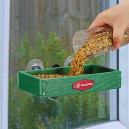 Kingsyard Window Bird Feeder with Triangular Bracket 1 Kingsyard Window Bird Feeder with Triangular Bracket 1