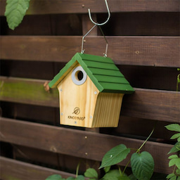 Kingsyard Wooden Wren House with 1” Hole for Nesting 6 Kingsyard Wooden Wren House with 1” Hole for Nesting 6