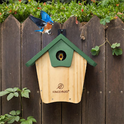 Kingsyard Wooden Bluebird House with 1.5'' Hole 4 Kingsyard Wooden Bluebird House with 1.5'' Hole 4
