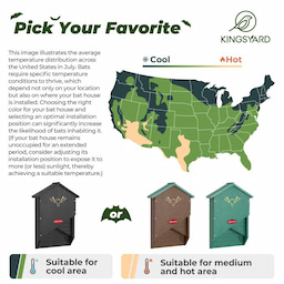 Kingsyard X-shaped Bat House 5 Kingsyard X-shaped Bat House 5