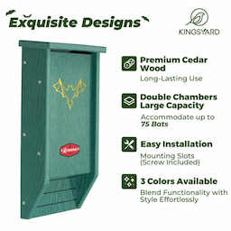 Kingsyard Unique Design Bat House 4 Kingsyard Unique Design Bat House 4