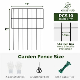 Kingsyard Animal Barrier Fences for Gardens 3 Kingsyard Animal Barrier Fences for Gardens 3
