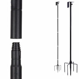 Kingsyard 80-Inch Smart Bird Feeder Mounting Pole 4 Kingsyard 80-Inch Smart Bird Feeder Mounting Pole 4