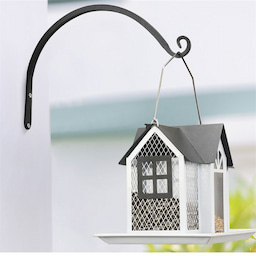 Kingsyard S Shape Metal Bird Feeder Hanger 1 Kingsyard S Shape Metal Bird Feeder Hanger 1