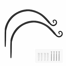 Kingsyard S Shape Metal Bird Feeder Hanger 2 Kingsyard S Shape Metal Bird Feeder Hanger 2