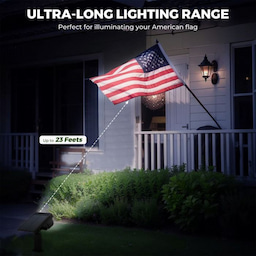 Kingsyard 47 LEDs Waterproof IP68 Solar Lights for Garden Yards 4 Kingsyard 47 LEDs Waterproof IP68 Solar Lights for Garden Yards 4