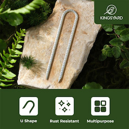 Kingsyard U Shape Rebar Stakes 6 Kingsyard U Shape Rebar Stakes 6
