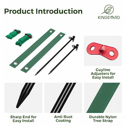 Kingsyard Heavy Duty Tree Support Stakes 4 Kingsyard Heavy Duty Tree Support Stakes 4