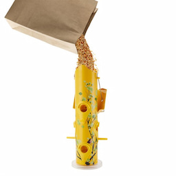 Kingsyard Artwork Metal Tube Bird Feeder 4 Kingsyard Artwork Metal Tube Bird Feeder 4