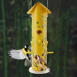 Kingsyard Artwork Metal Tube Bird Feeder 7 Kingsyard Artwork Metal Tube Bird Feeder 7