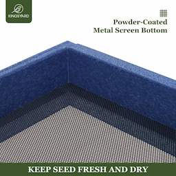 Kingsyard Platform Bird Feeder with Large Seed Tray 5 Kingsyard Platform Bird Feeder with Large Seed Tray 5