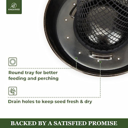 Kingsyard Heavy Duty Metal Mesh Bird Feeder 5 Kingsyard Heavy Duty Metal Mesh Bird Feeder 5