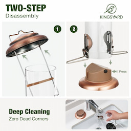 Kingsyard Extra Sturdy Tube Bluebird Mealworm Feeder 5 Kingsyard Extra Sturdy Tube Bluebird Mealworm Feeder 5