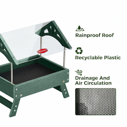 Kingsyard Recycled Plastic Platform Feeder 3 Kingsyard Recycled Plastic Platform Feeder 3