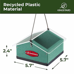 Kingsyard Upside Down Squirrel Proof Double Suet Feeder 3 Kingsyard Upside Down Squirrel Proof Double Suet Feeder 3