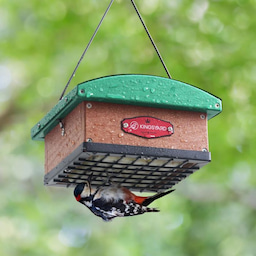 Kingsyard Recycled Plastic Upside Down Double Suet Feeder 1 Kingsyard Recycled Plastic Upside Down Double Suet Feeder 1