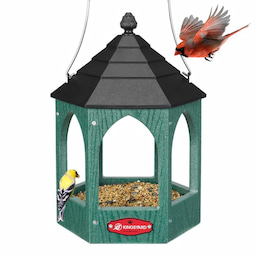 Kingsyard Recycled Plastic Bird Feeder 2 Kingsyard Recycled Plastic Bird Feeder 2