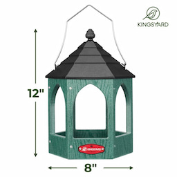Kingsyard Recycled Plastic Bird Feeder 3 Kingsyard Recycled Plastic Bird Feeder 3