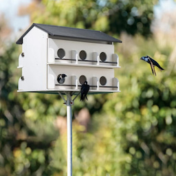 Kingsyard Pre-Assembled 12-Room Purple Martin House 1 Kingsyard Pre-Assembled 12-Room Purple Martin House 1
