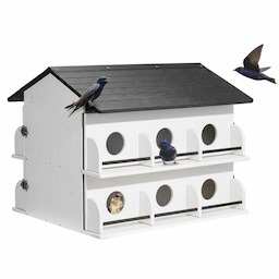 Kingsyard Pre-Assembled 12-Room Purple Martin House 2 Kingsyard Pre-Assembled 12-Room Purple Martin House 2