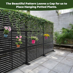 Kingsyard Decorative Metal Privacy Screen 6 Kingsyard Decorative Metal Privacy Screen 6