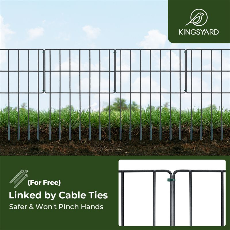 Kingsyard Animal Barrier Fences for Gardens