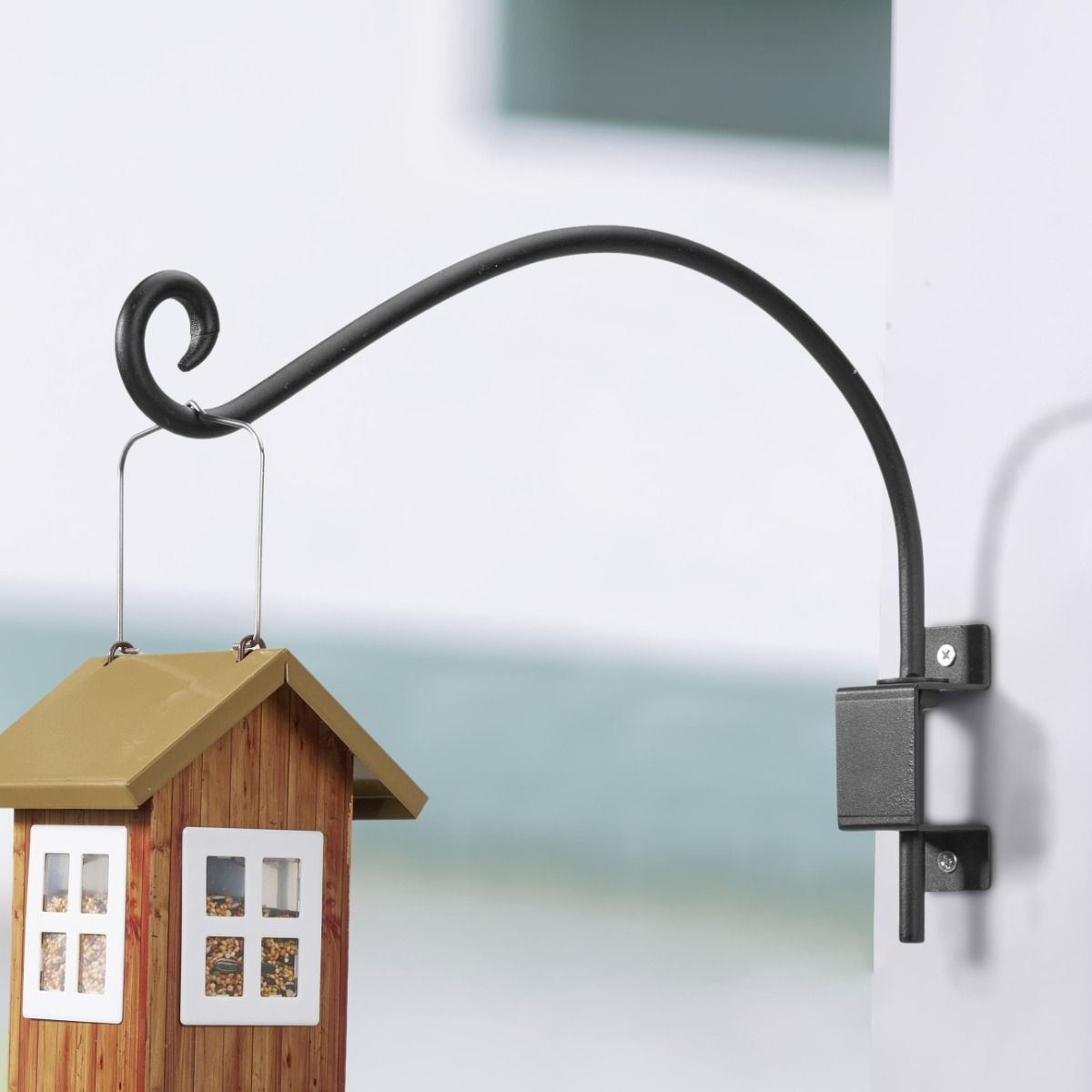 Kingsyard Rotatable Metal C-shaped Wall Hook