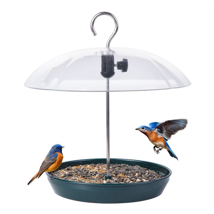 Kingsyard Adjustable Platform Bird Feeder with Squirrel Proof Design 10 Kingsyard Adjustable Platform Bird Feeder with Squirrel Proof Design 10