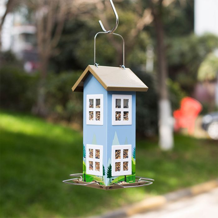 Kingsyard Hanging Bird House Feeder 1 Kingsyard Hanging Bird House Feeder 1