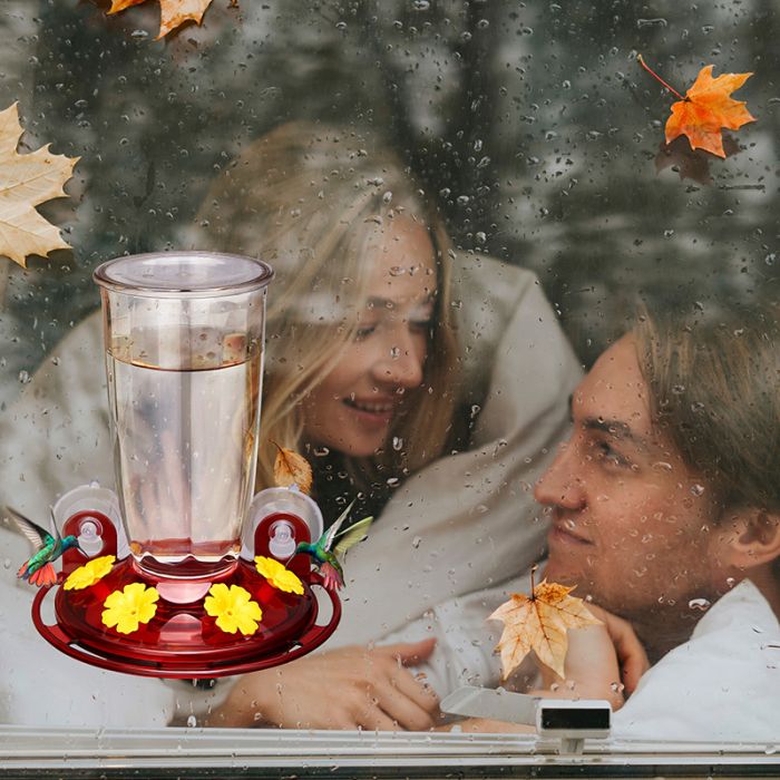 Kingsyard 16oz Leak Proof Window Hummingbird Feeder 5 Kingsyard 16oz Leak Proof Window Hummingbird Feeder 5