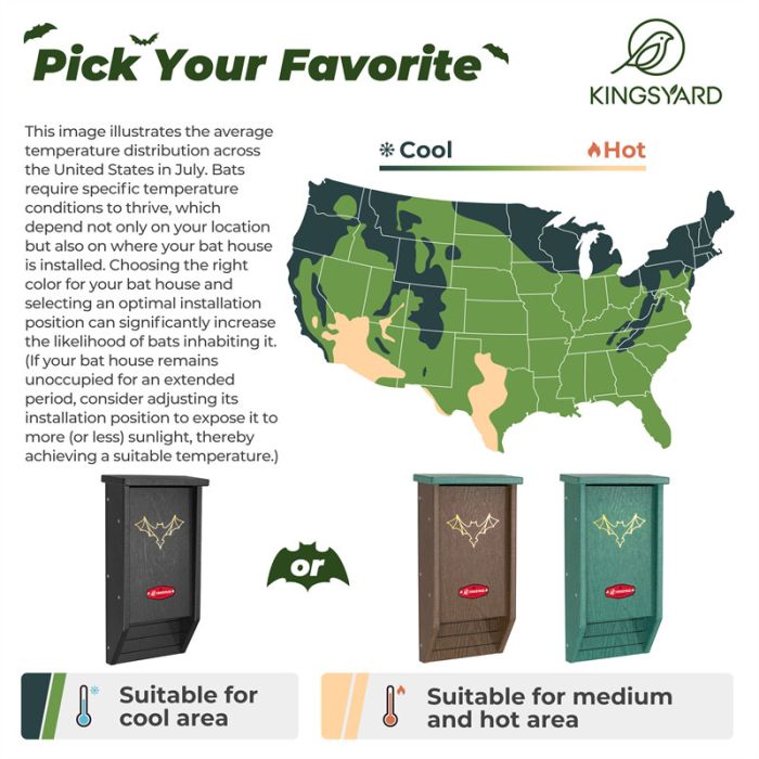 Kingsyard Unique Design Bat House 5 Kingsyard Unique Design Bat House 5