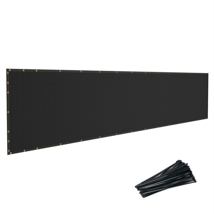 Black Kingsyard Privacy Fence Screen 2