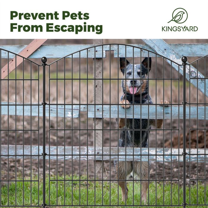 Kingsyard No Dig Big & Medium Animal Barrier Fence 6