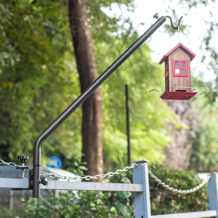 Kingsyard Adjustable(27"-39") Metal Deck Railling Hooks 1 Kingsyard Adjustable(27"-39") Metal Deck Railling Hooks 1