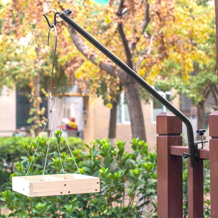 Kingsyard Adjustable(27"-39") Metal Deck Railling Hooks 7 Kingsyard Adjustable(27"-39") Metal Deck Railling Hooks 7
