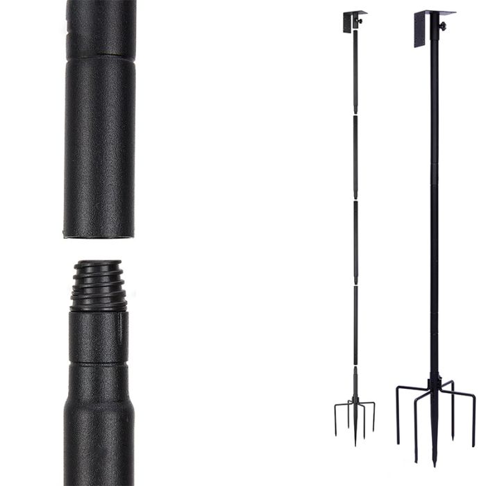 Kingsyard 80-Inch Smart Bird Feeder Mounting Pole 4