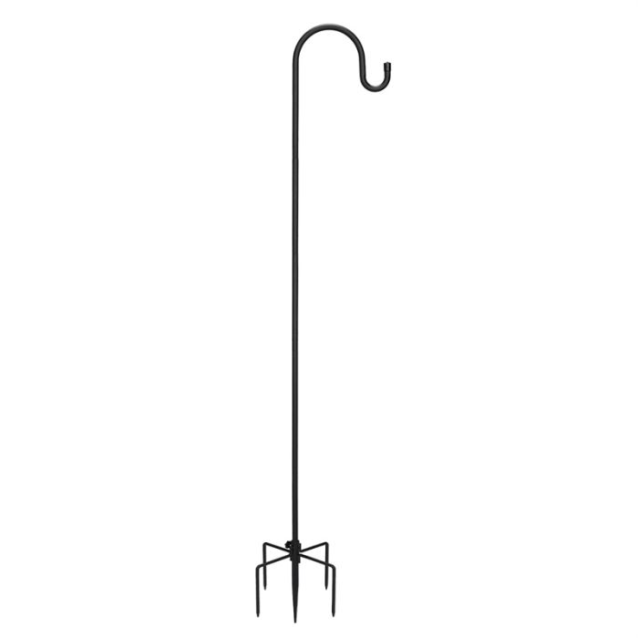 Kingsyard Full Size Bird Feeder Pole with Shepherd Hooks 2