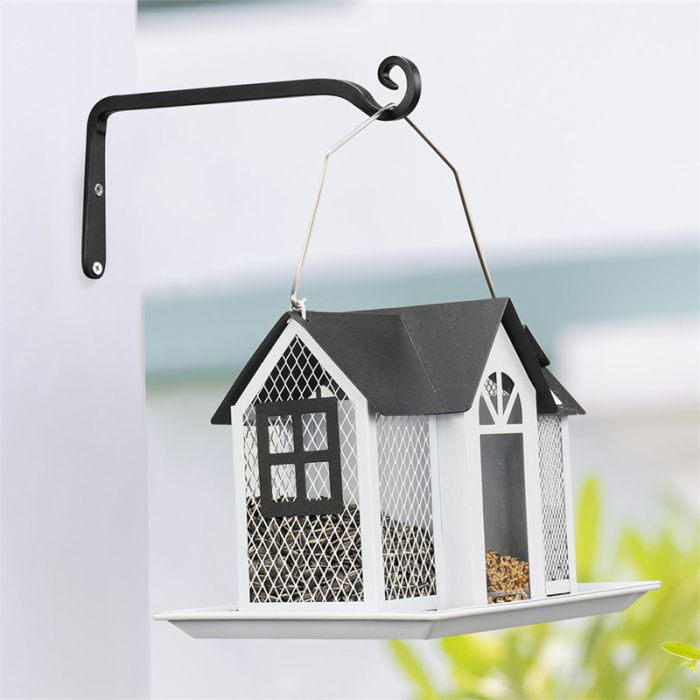 Kingsyard Sturdy Metal Bird Feeder Hanger 1