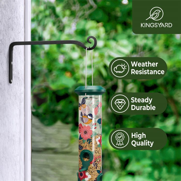 Kingsyard Sturdy Metal Bird Feeder Hanger 7