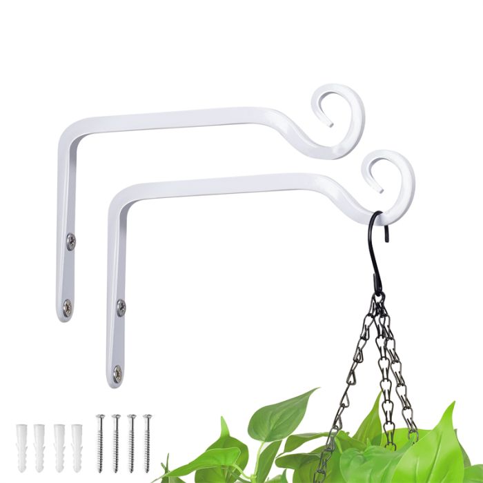 White Kingsyard Sturdy Metal Bird Feeder Hanger 3 White Kingsyard Sturdy Metal Bird Feeder Hanger 3