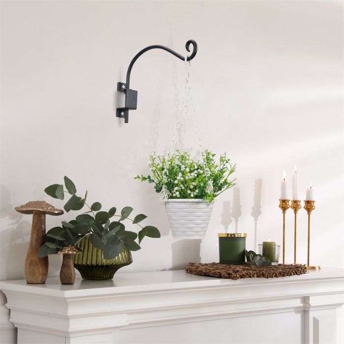 Kingsyard Rotatable Metal C-shaped Wall Hook 4