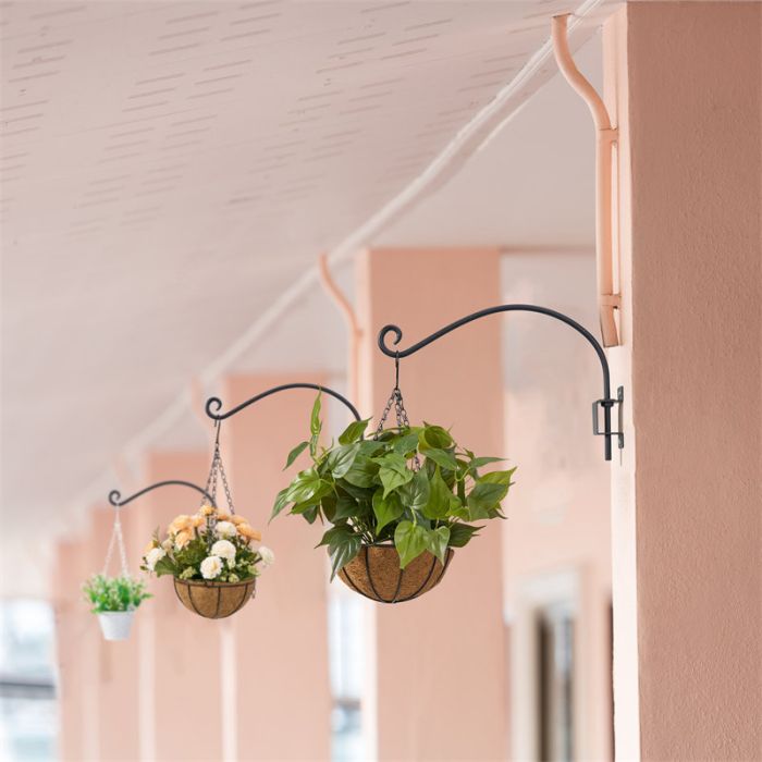 Kingsyard Rotatable Metal C-shaped Wall Hook 7