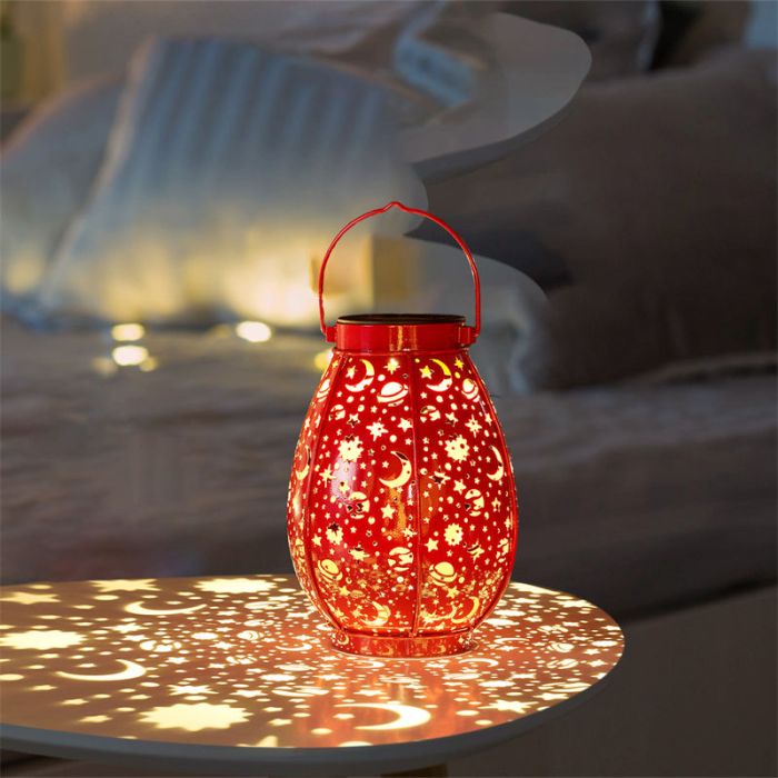 Red Kingsyard Starry Sky Solar Latern 1 Red Kingsyard Starry Sky Solar Latern 1