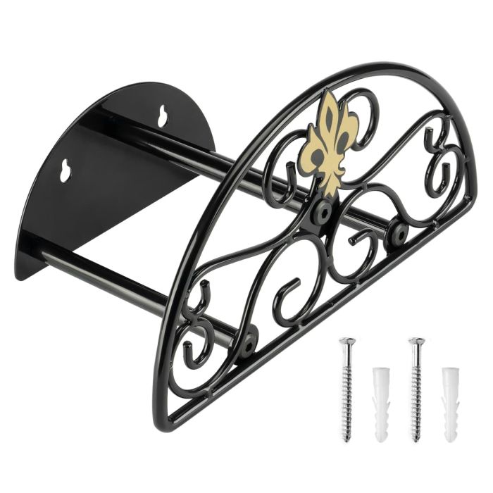 Iris Pattern Kingsyard Wall Mount Garden Hose Holder Holds 100Ft Hoses 2 Iris Pattern Kingsyard Wall Mount Garden Hose Holder Holds 100Ft Hoses 2