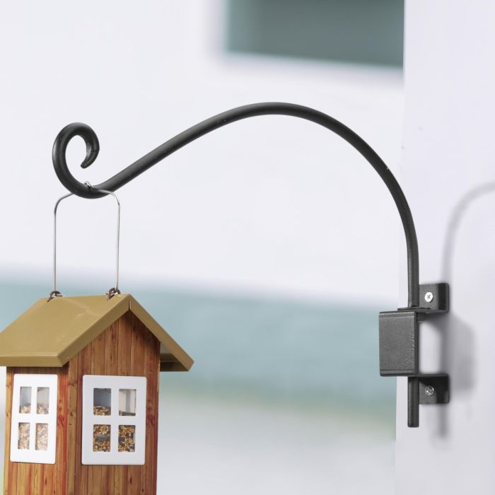 Kingsyard Rotatable Metal C-shaped Wall Hook 1